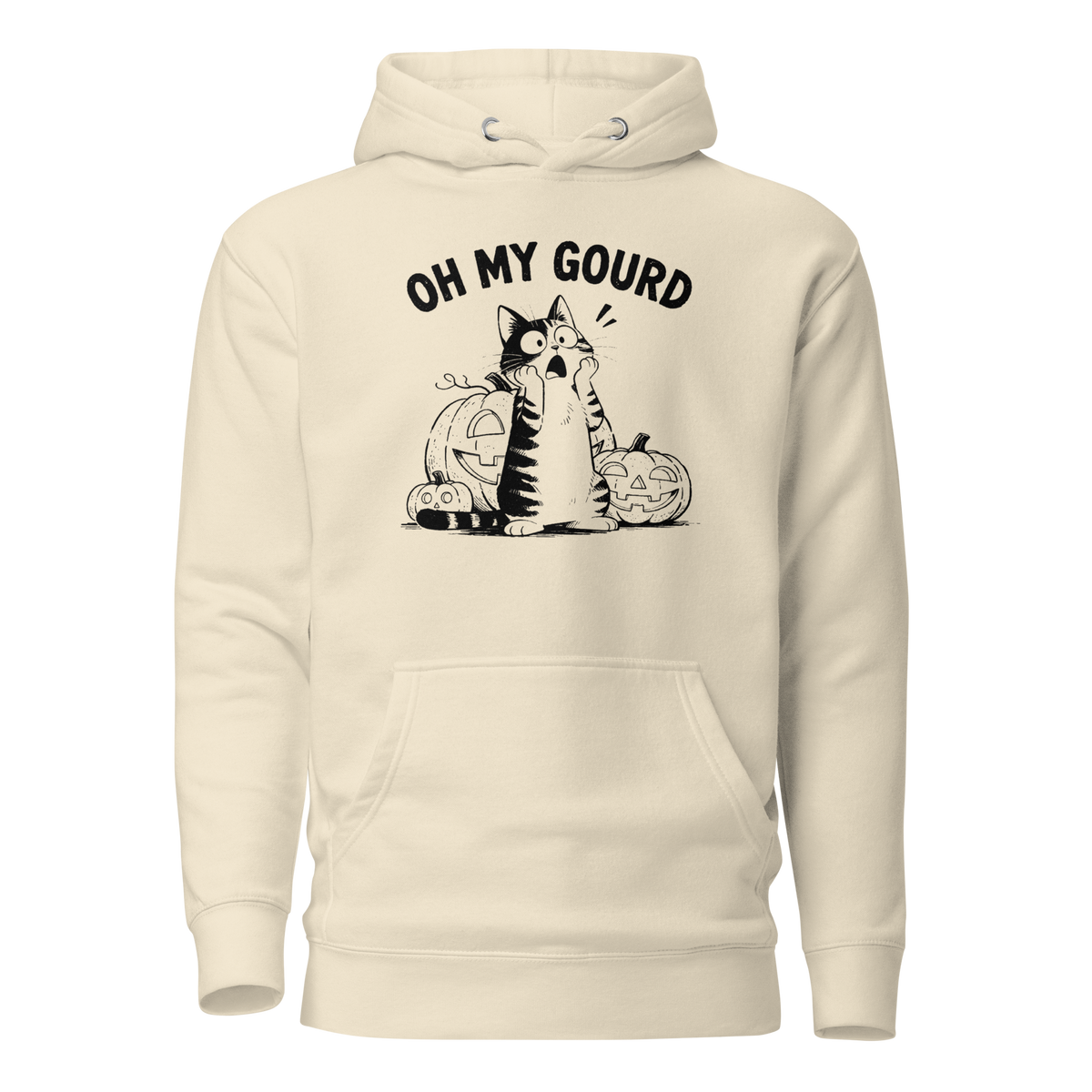 Oh My Gourd Classic Hoodie - Bone