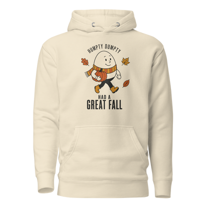 Humpty Dumpty Had a Great Fall Classic Hoodie - Bone