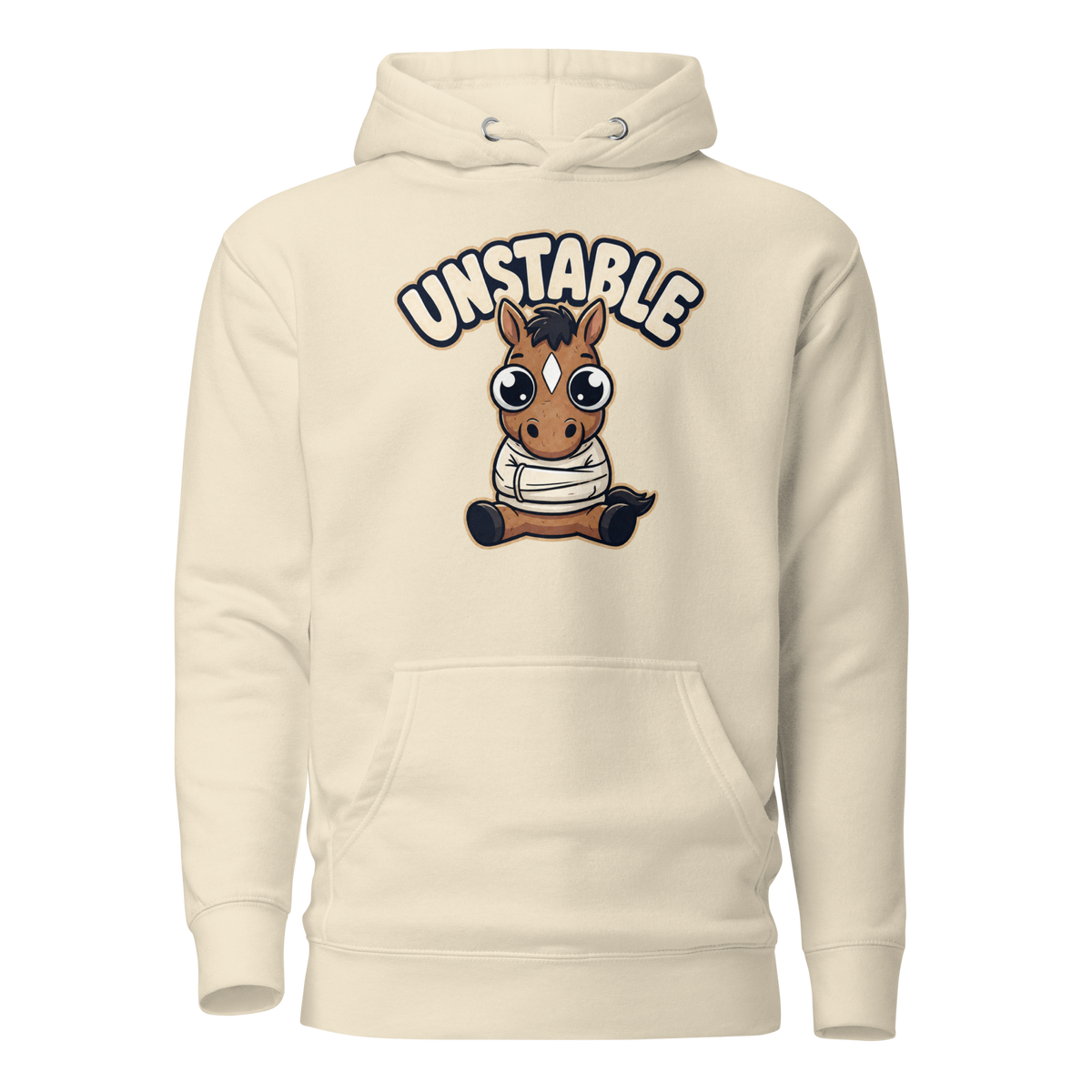 Unstable Classic Hoodie - Bone