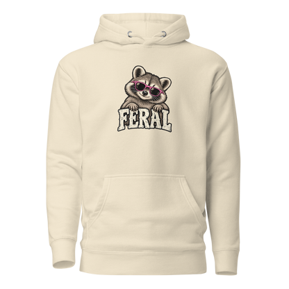 Feral Raccoon Classic Hoodie