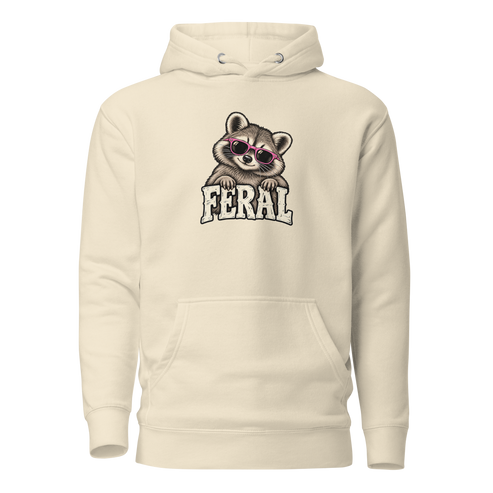 Feral Raccoon Classic Hoodie