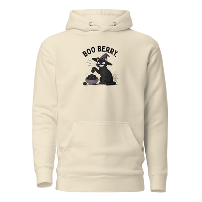 Boo Berry Hoodie in Bone, front