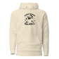 Fleece Navidad Hoodie in Bone, front