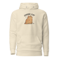 Chonk Cat Hoodie in Bone, front