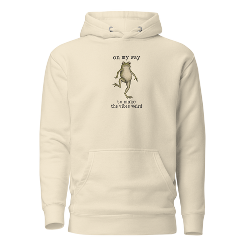 On My Way to Make the Vibes Weird Classic Hoodie