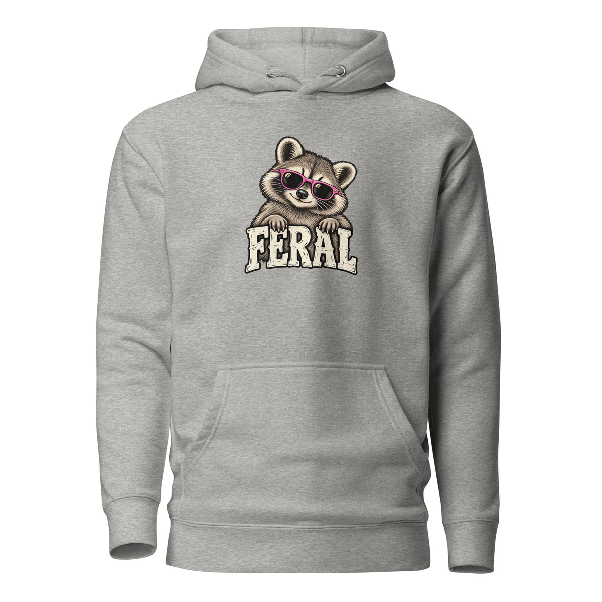 Feral Raccoon Classic Hoodie