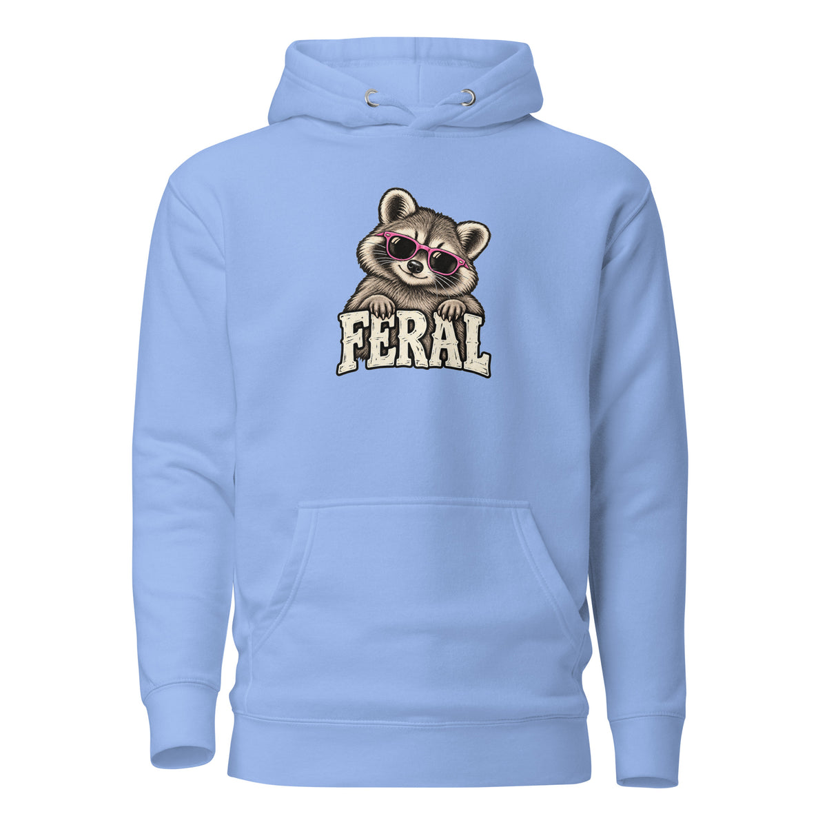 Feral Raccoon Classic Hoodie