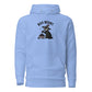 Boo Berry Hoodie in Carolina Blue, front