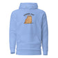 Chonk Cat Hoodie in Carolina Blue, front
