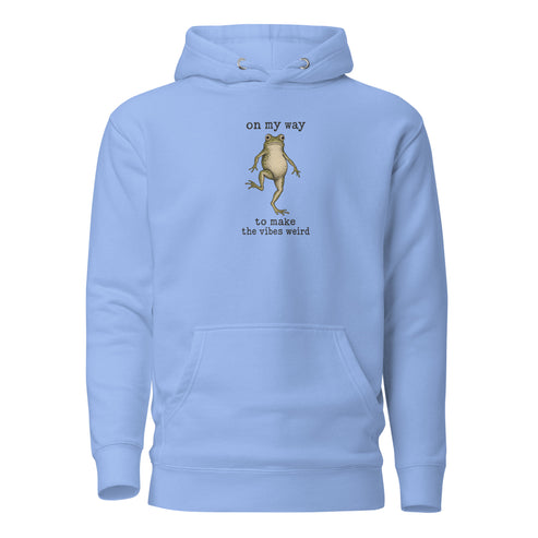 On My Way to Make the Vibes Weird Classic Hoodie