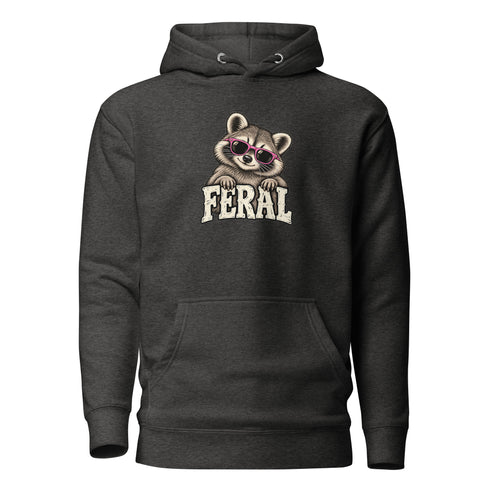Feral Raccoon Classic Hoodie
