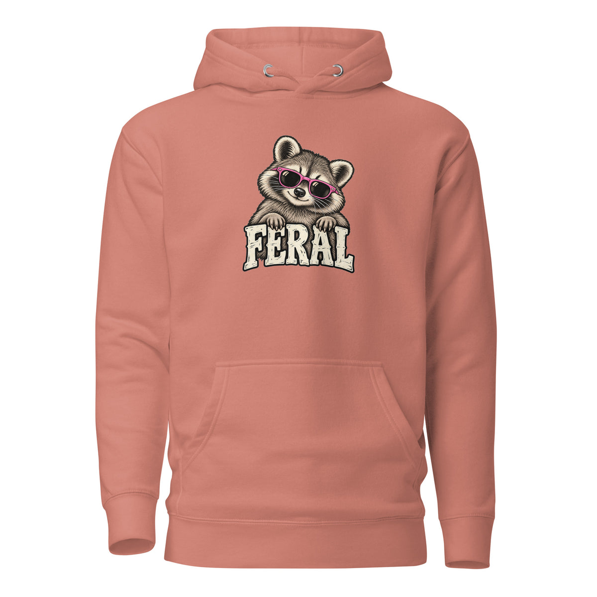 Feral Raccoon Classic Hoodie