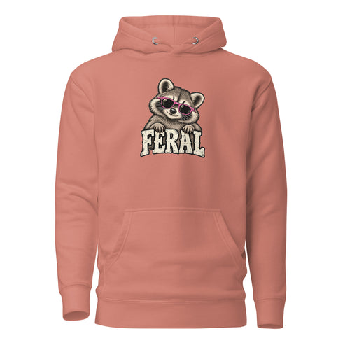 Feral Raccoon Classic Hoodie