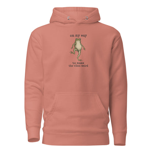 On My Way to Make the Vibes Weird Classic Hoodie