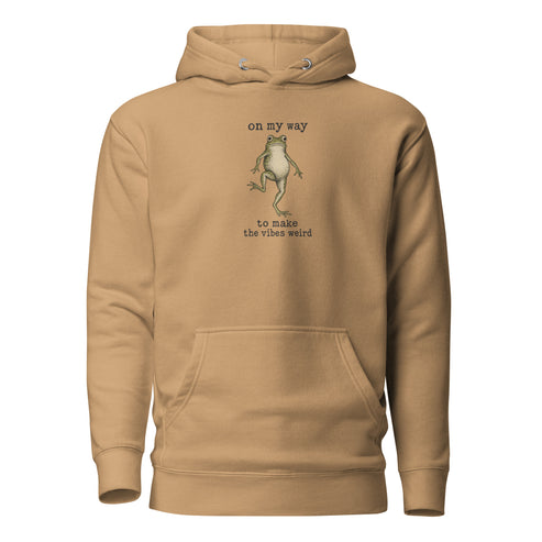 On My Way to Make the Vibes Weird Classic Hoodie