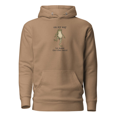 On My Way to Make the Vibes Weird Classic Hoodie