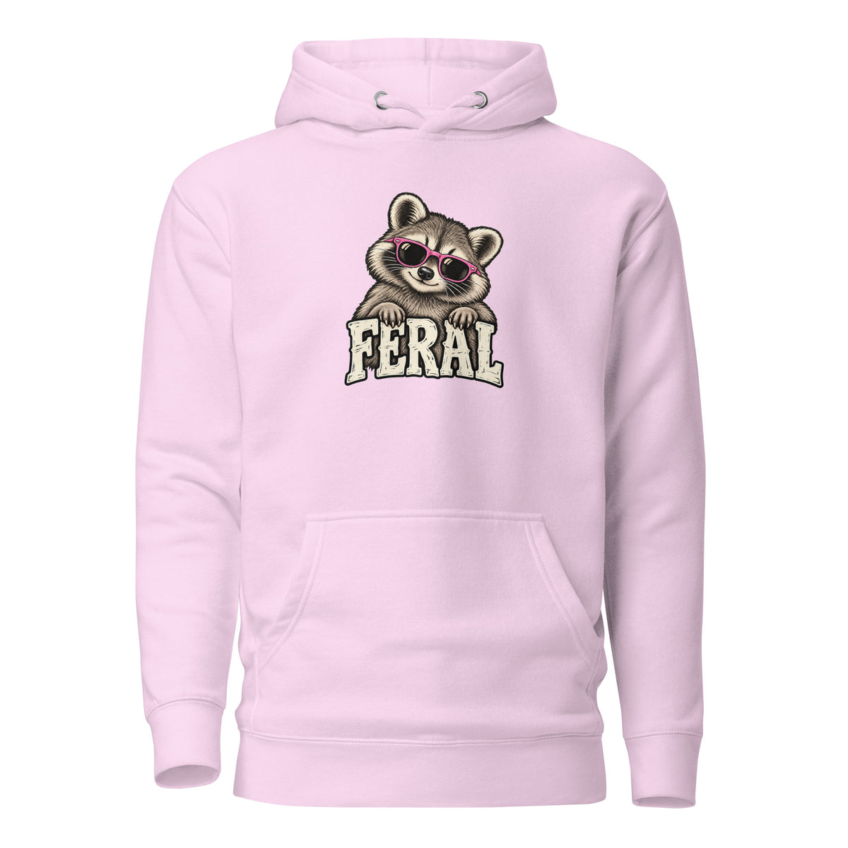 Feral Raccoon Classic Hoodie