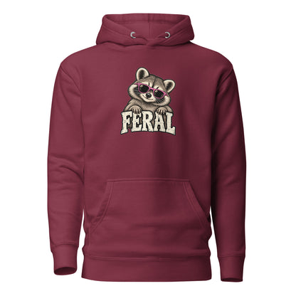 Feral Raccoon Classic Hoodie