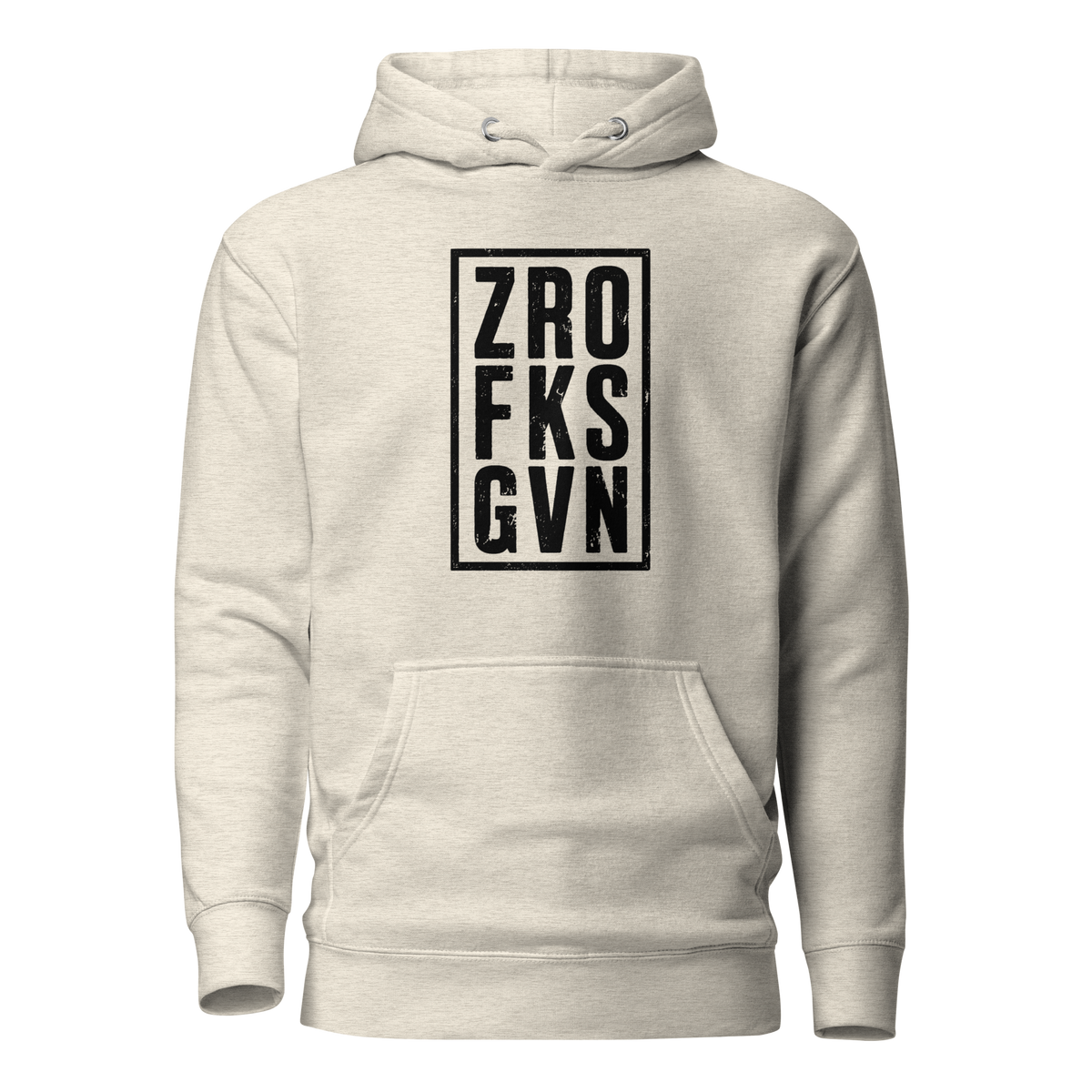 ZRO FKS GVN Classic Hoodie - Oatmeal Heather