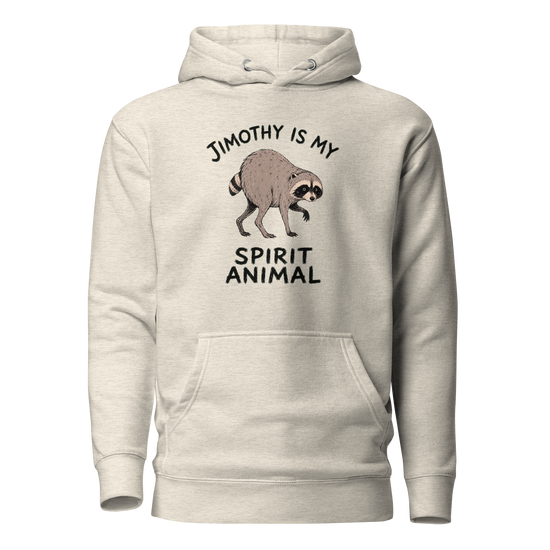 Jimothy Is My Spirit Animal Classic Hoodie - Oatmeal Heather