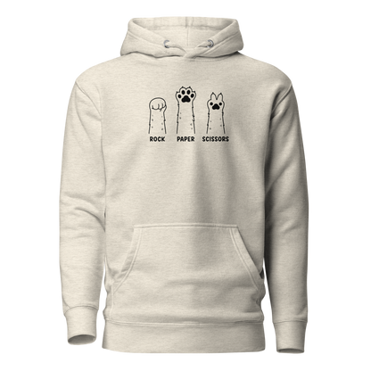 Rock Paper Scissors Classic Hoodie - Oatmeal Heather