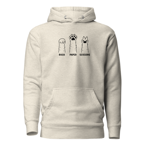 Rock Paper Scissors Classic Hoodie - Oatmeal Heather