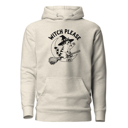Witch, Please (Cat) Classic Hoodie - Oatmeal Heather
