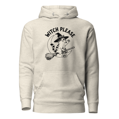 Witch, Please (Cat) Classic Hoodie - Oatmeal Heather