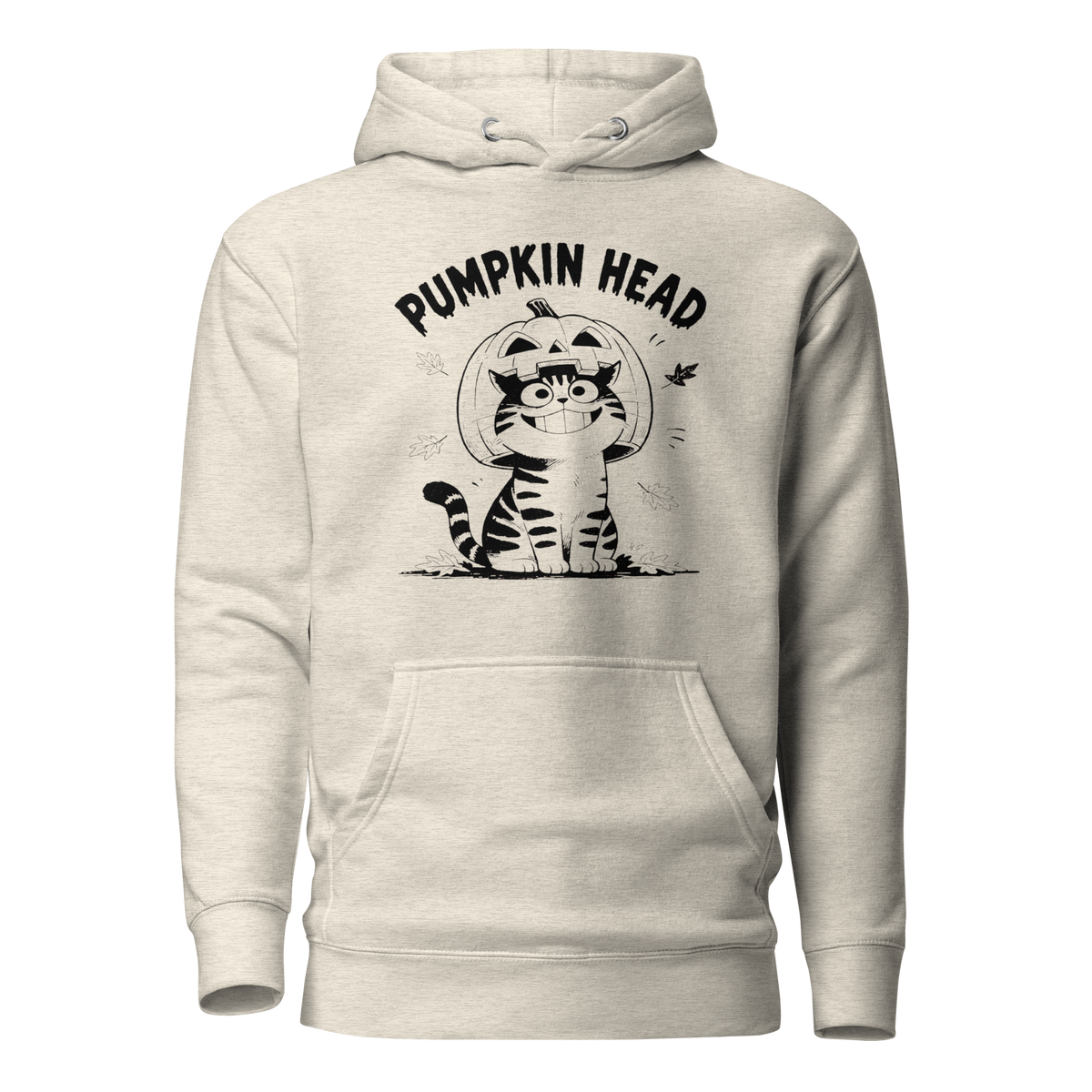 Pumpkin Head Classic Hoodie - Oatmeal Heather