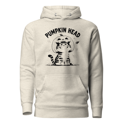 Pumpkin Head Classic Hoodie - Oatmeal Heather