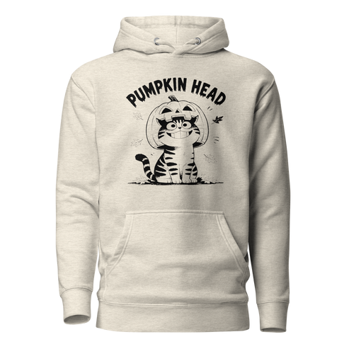 Pumpkin Head Classic Hoodie - Oatmeal Heather