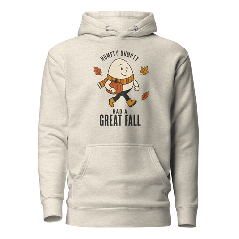 Humpty Dumpty Had a Great Fall Classic Hoodie - Oatmeal Heather