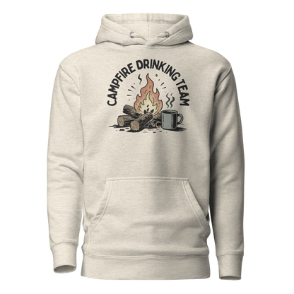 Campfire Drinking Team Classic Hoodie - Oatmeal Heather