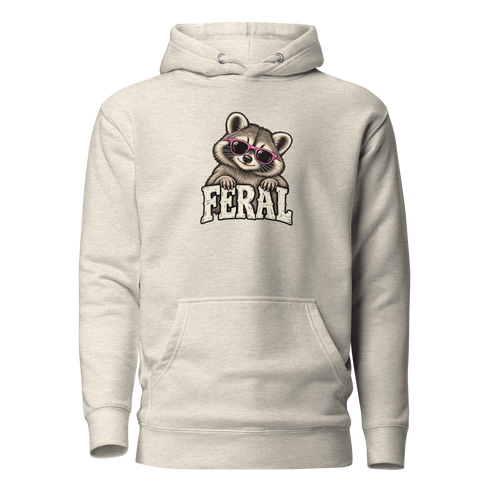Feral Raccoon Classic Hoodie