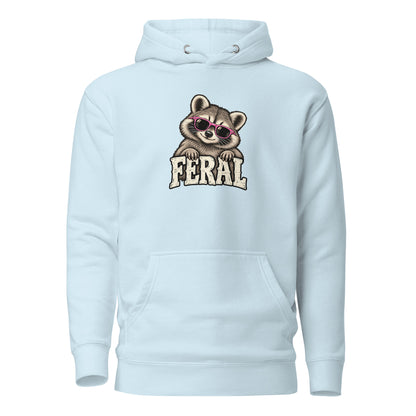 Feral Raccoon Classic Hoodie