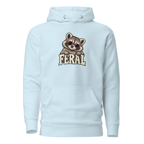 Feral Raccoon Classic Hoodie