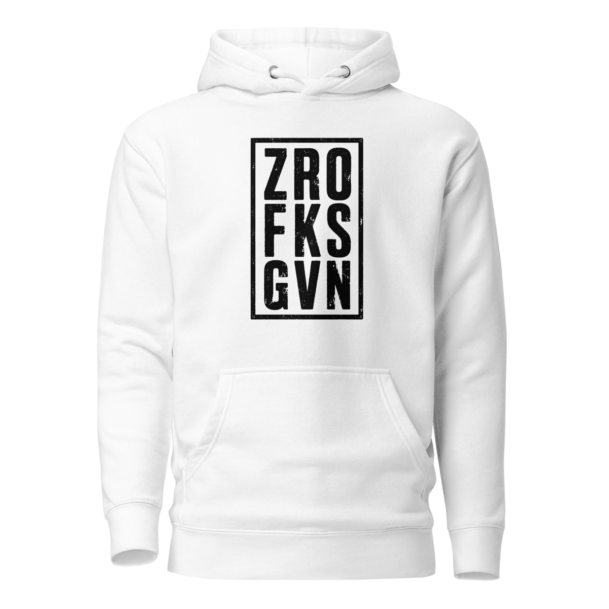 ZRO FKS GVN Classic Hoodie - White