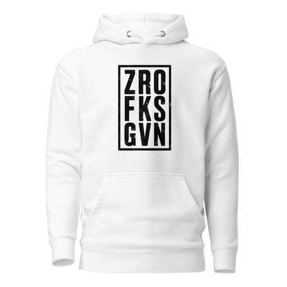 ZRO FKS GVN Classic Hoodie - White