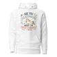 Are You Overthinking What I'm Overthinking Classic Hoodie - White