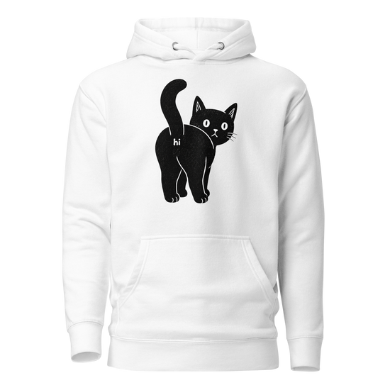 Sh!tty Kitty Classic Hoodie - White