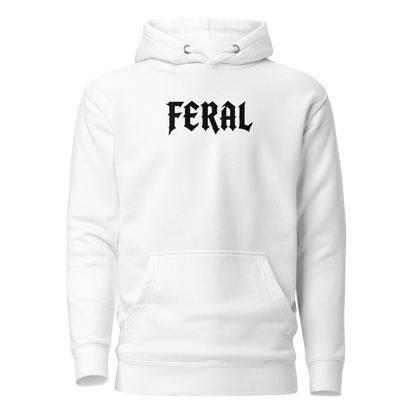 FERAL Classic Hoodie - White