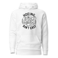 Hoeing Ain't Easy Classic Hoodie - White