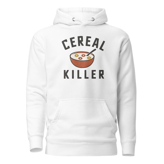 Cereal Killer Classic Hoodie - White