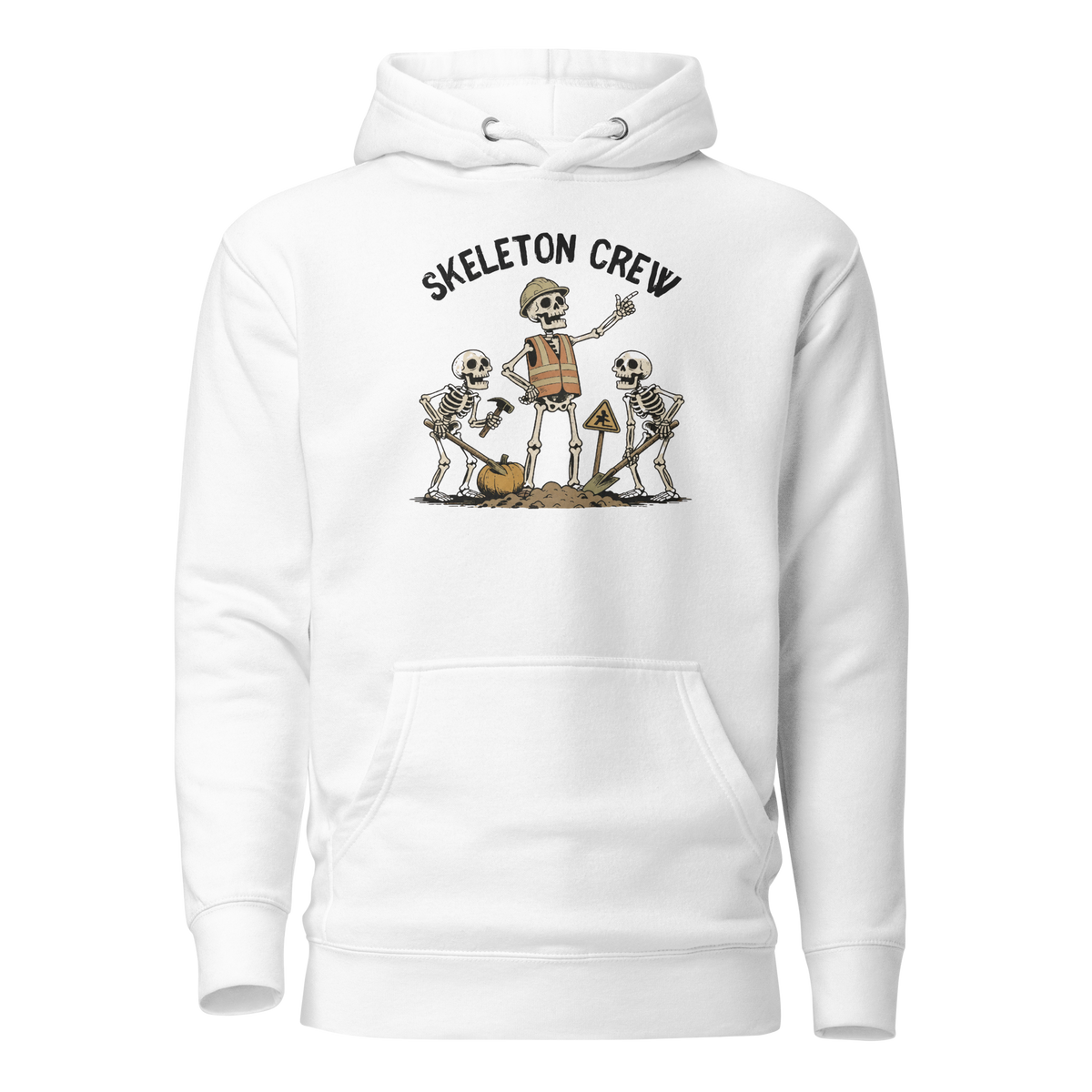 Skeleton Crew Classic Hoodie - White