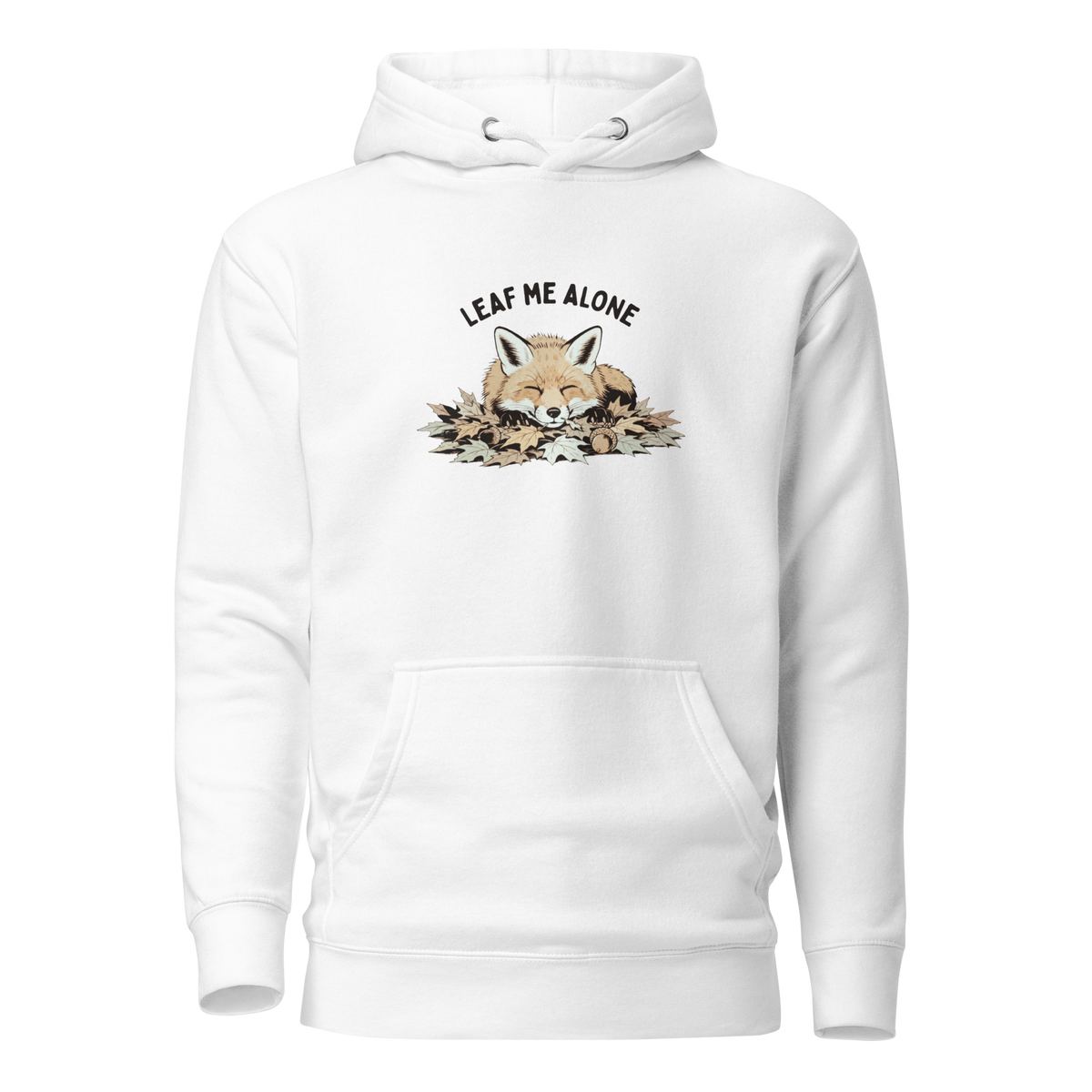 Leaf Me Alone (Fox) Classic Hoodie