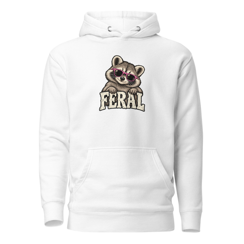 Feral Raccoon Classic Hoodie