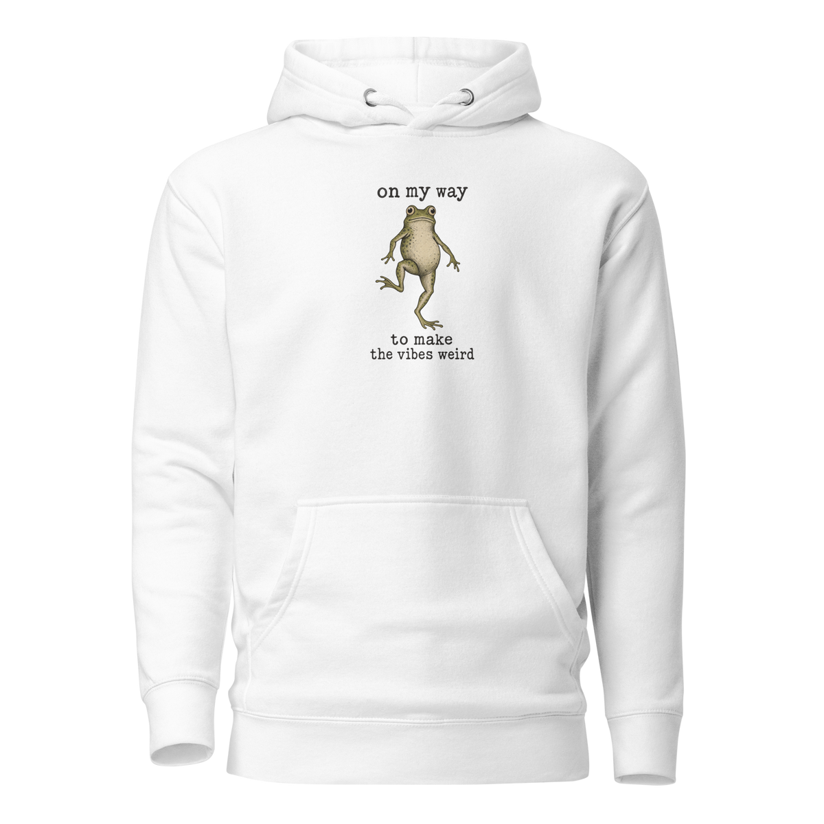 On My Way to Make the Vibes Weird Classic Hoodie
