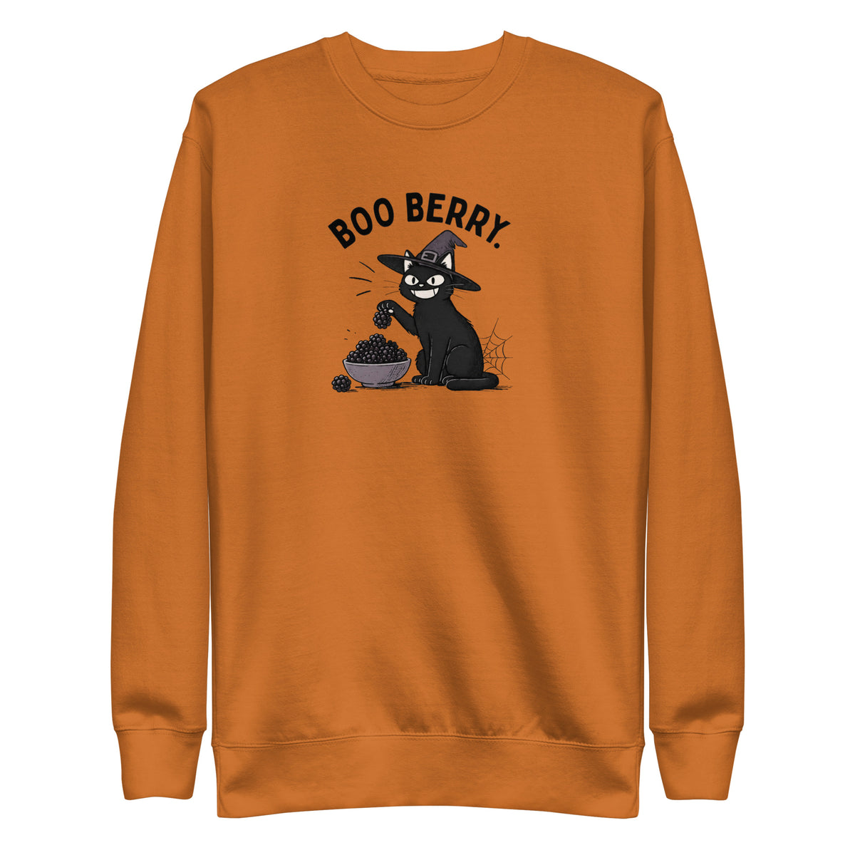 Boo Berry Sweatshirt in Adobe, front