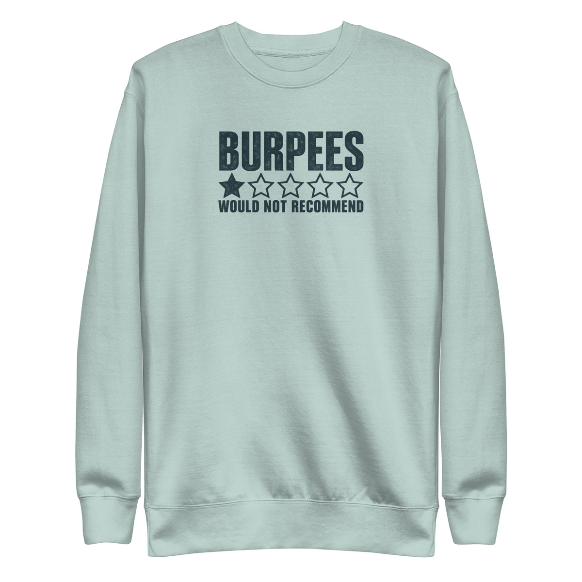 Burpees: Would Not Recommend Sweatshirt