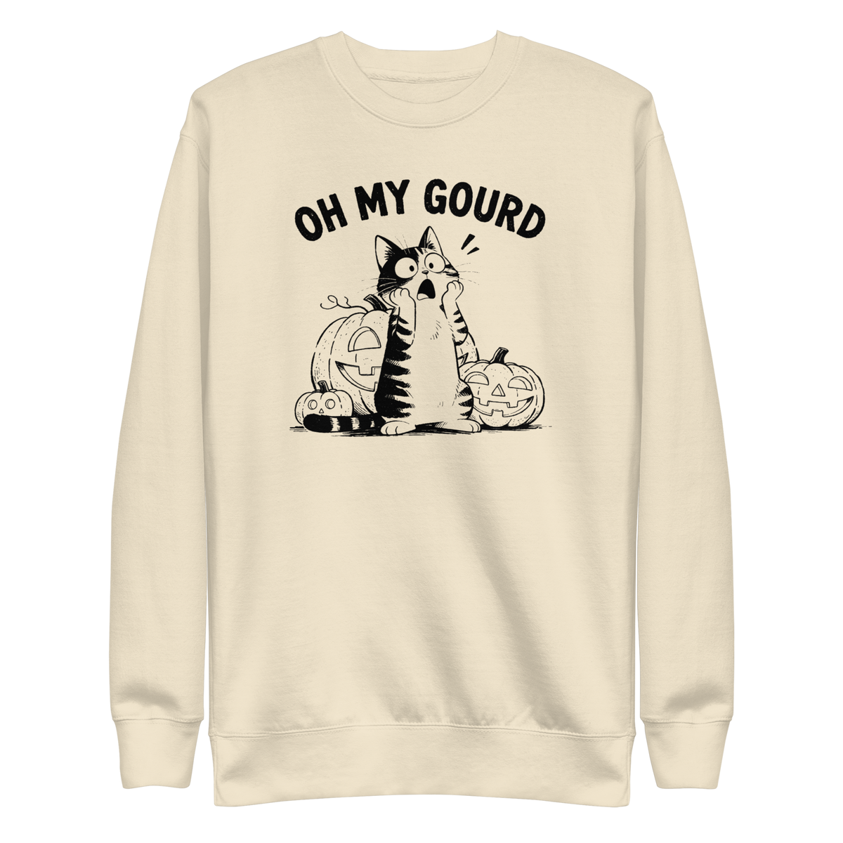 Oh My Gourd Sweatshirt - Bone